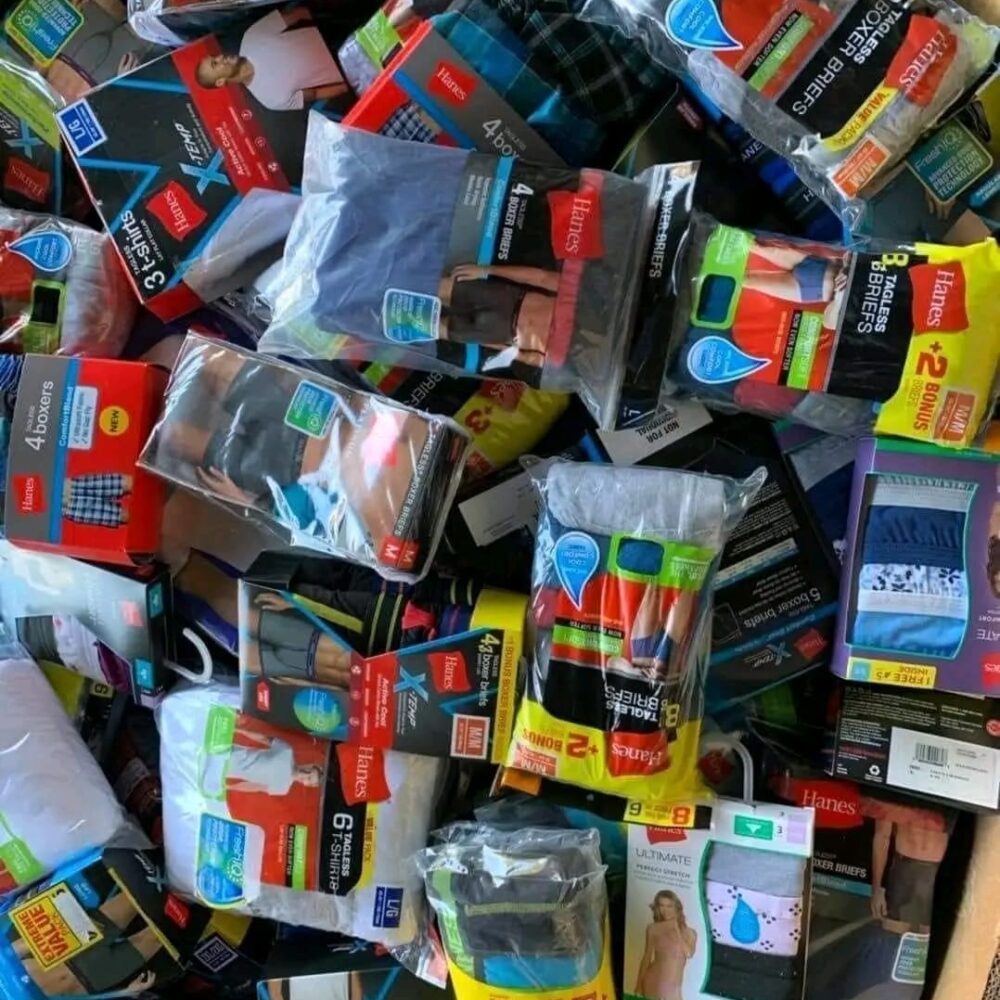 Men's original underwears pallets