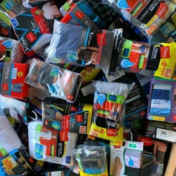 Men's original underwears pallets