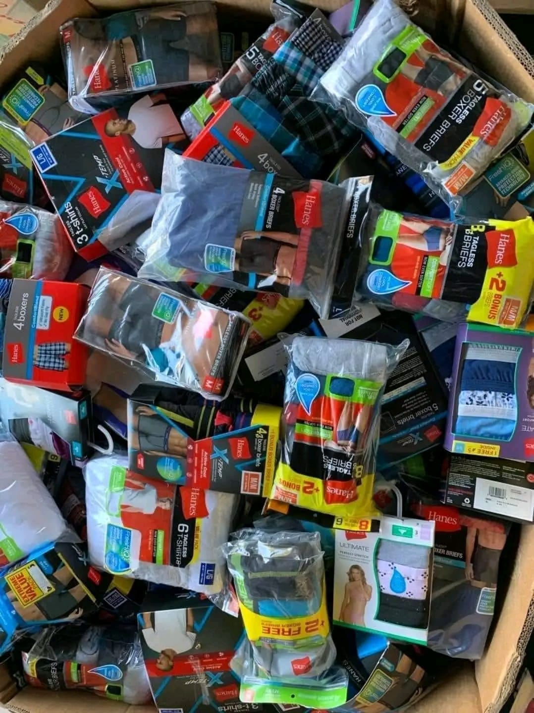 Men's original underwears pallets