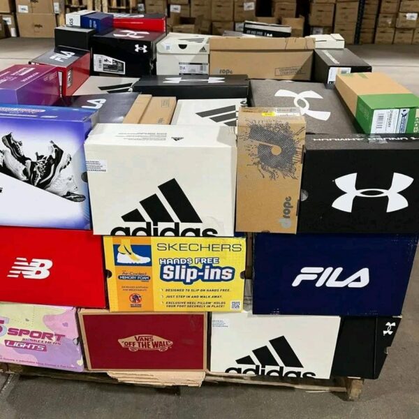 Mixed shoes pallets