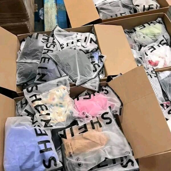 SHEIN clothing pallets