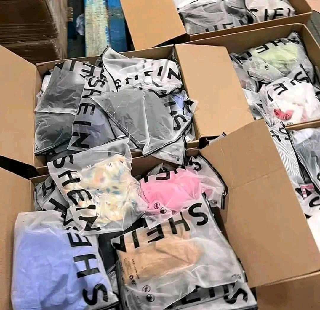 SHEIN clothing pallets